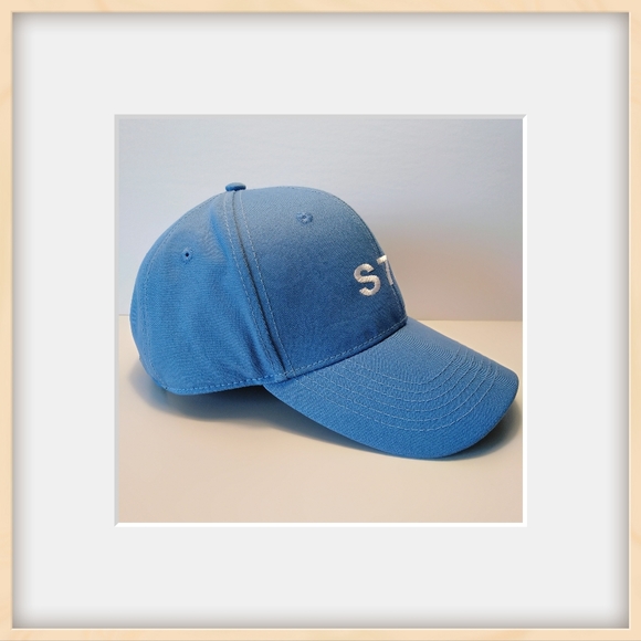 S7L Signature 7 Label cotton twill baseball cap/sky blue - Picture 4 of 5